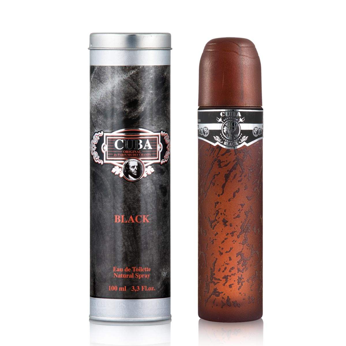 Cuba Black by Cuba for Men - 3.3 oz EDT Spray