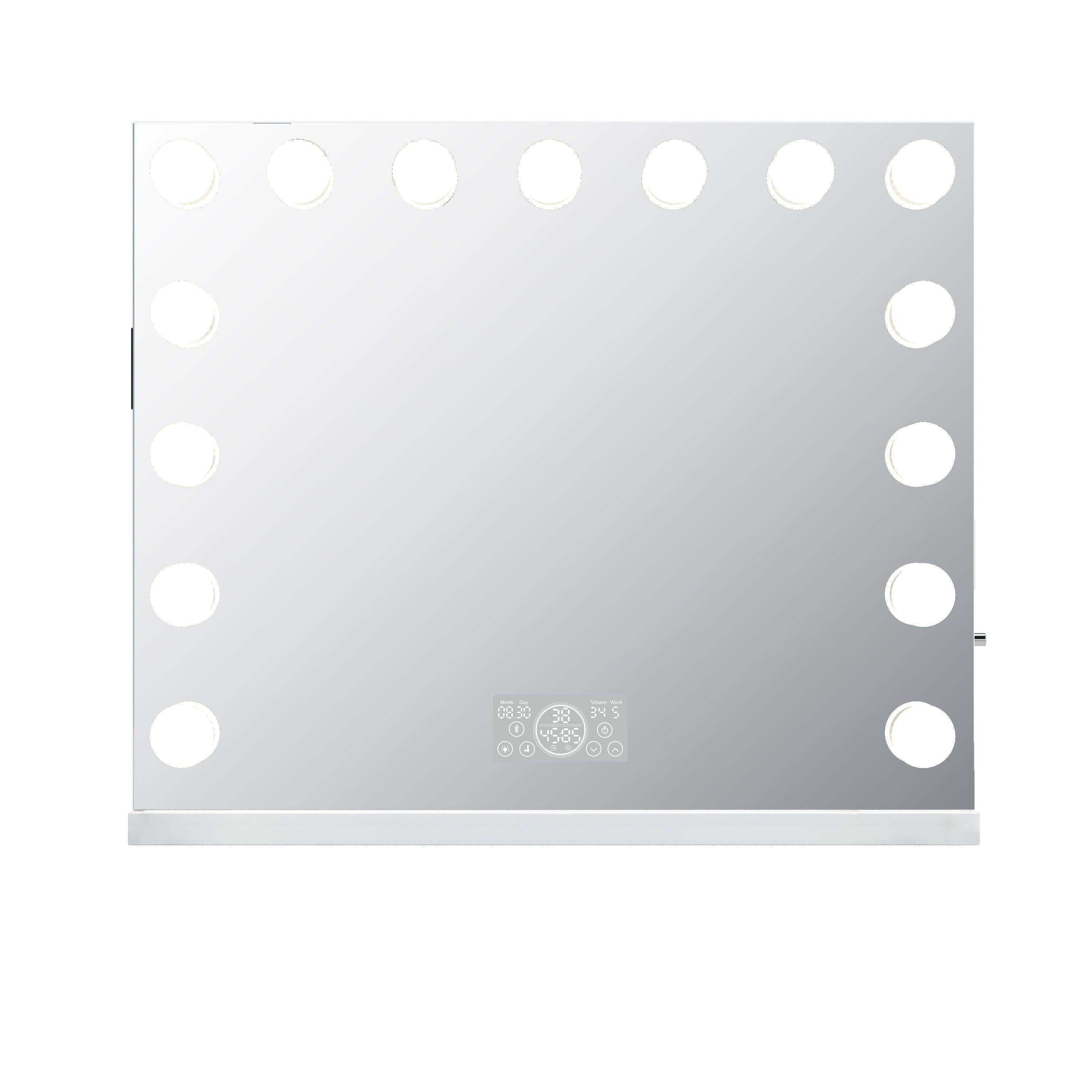 Radiance Series 15 Bulb Bluetooth Vanity Mirror - BarberSets