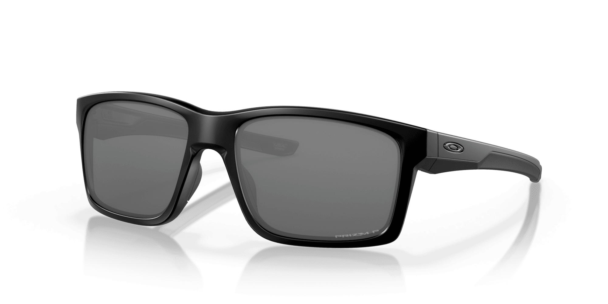 Oakley Mainlink OO9264-01 - Matte Black-Grey by Oakley for Men - 57-17-138 mm Sunglasses