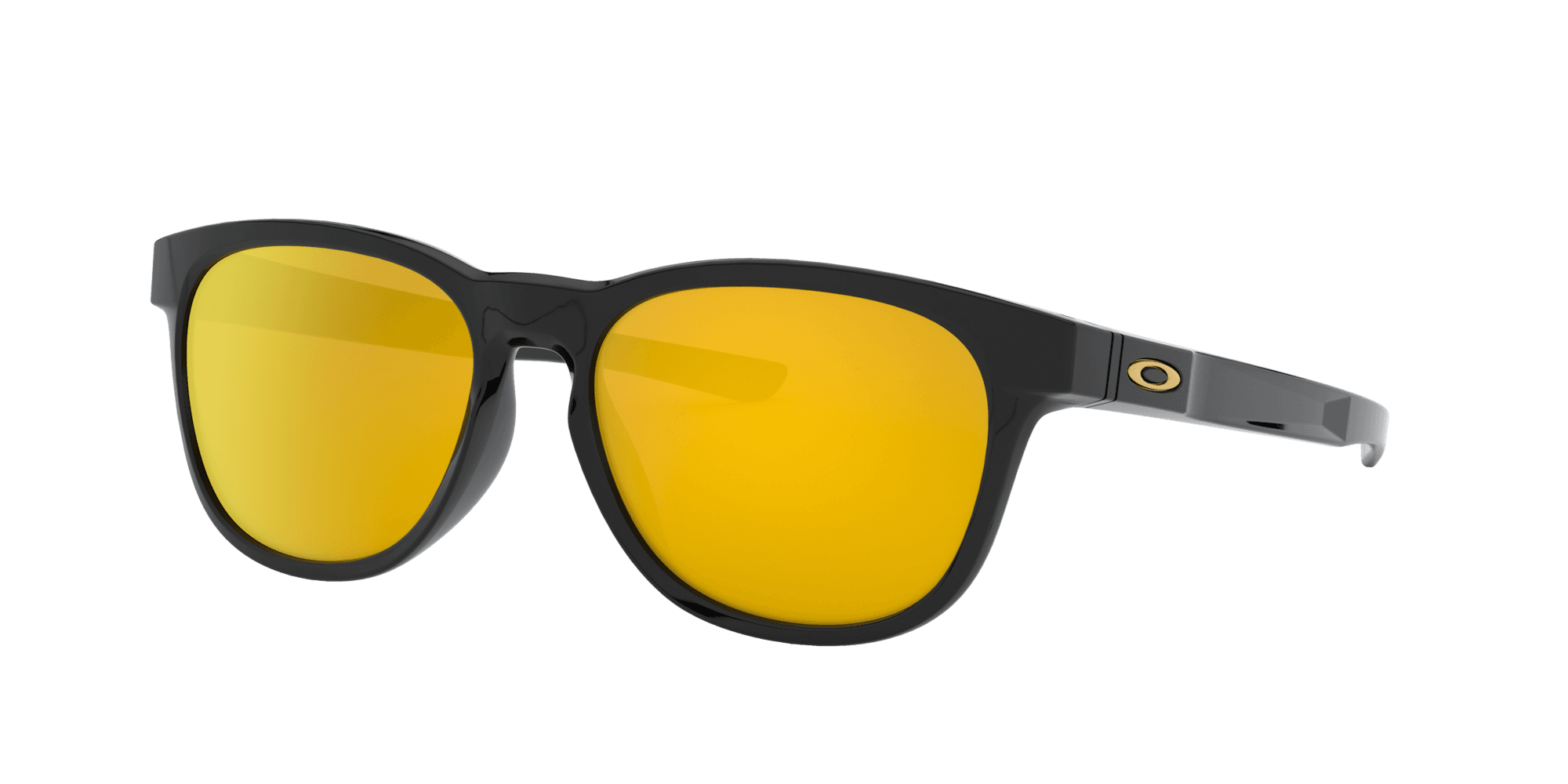 Oakley Stringer OO9315-04 - Polished Black-24k Iridium by Oakley for Men - 55-16-145 mm Sunglasses