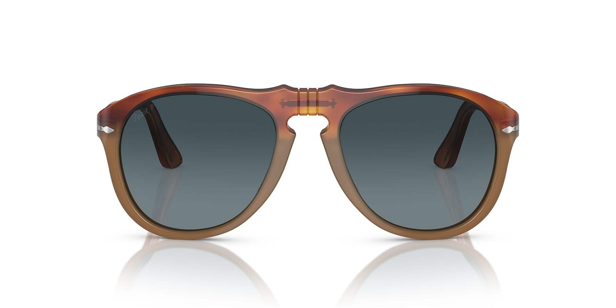 Persol PO3007S 1025-56 - Resina e Sale-Blue by Persol for Unisex - 50-18-145 mm Sunglasses
