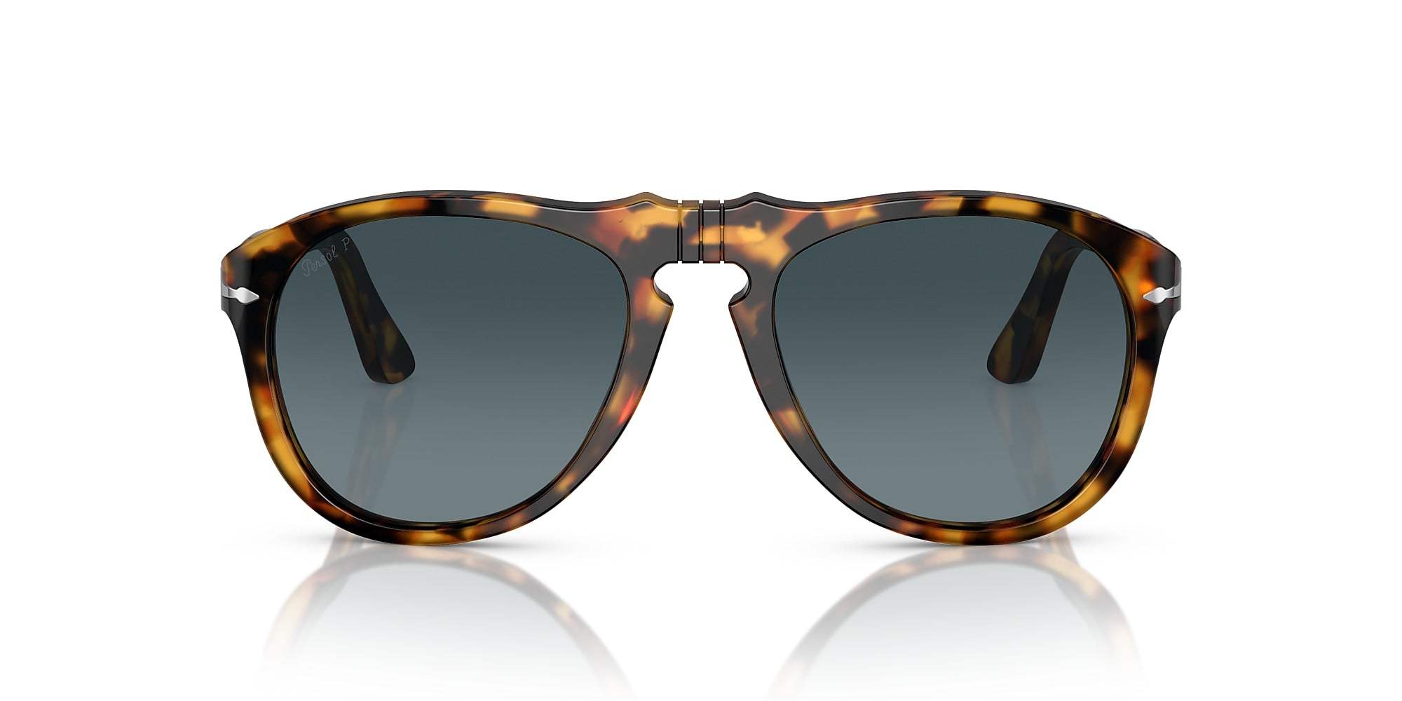 Persol PO649 1052-S3 Madreterra-Blue Faded Polarized by Persol for Unisex - 54-20-140 mm Sunglasses