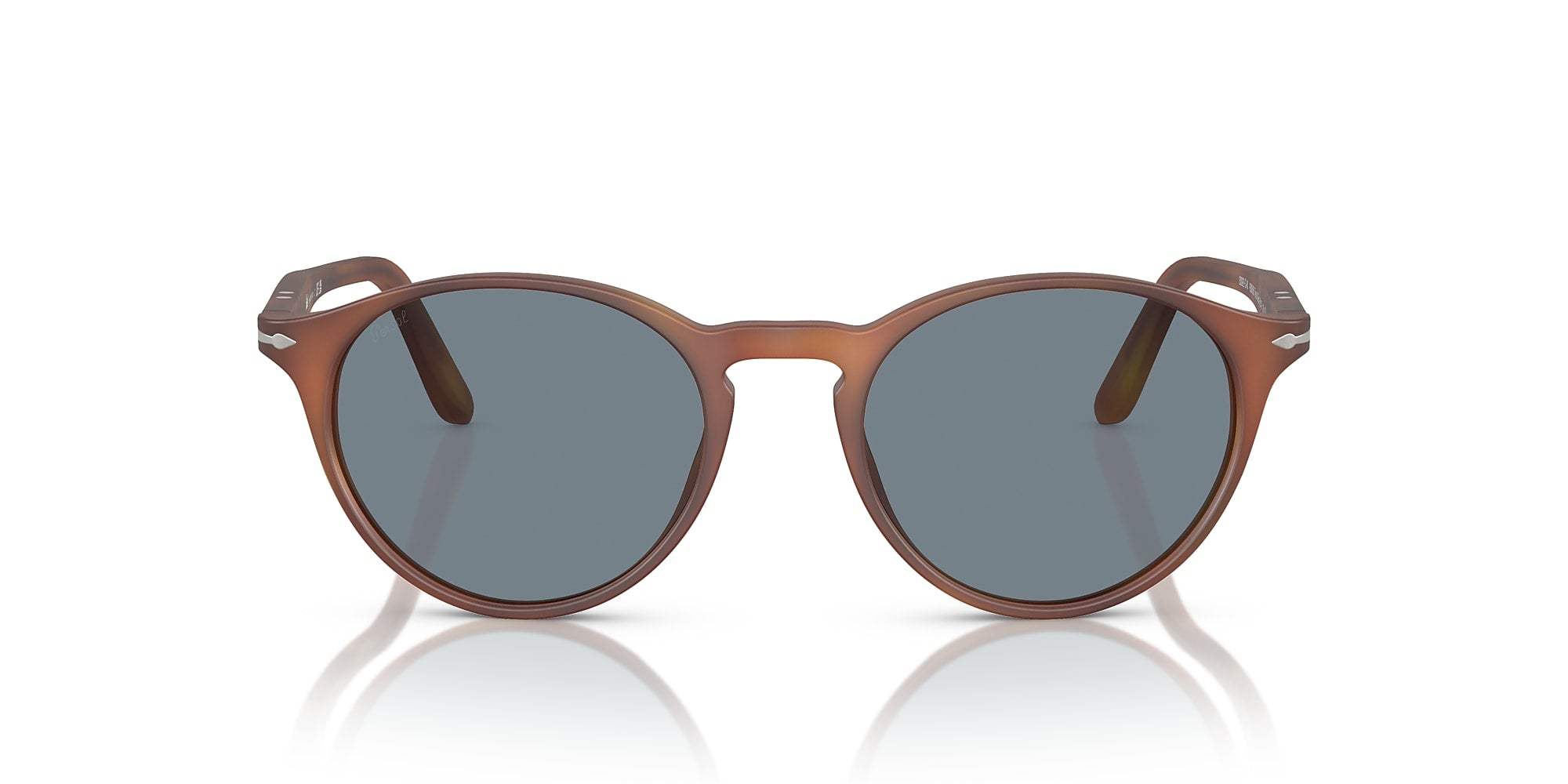 Persol PO3092SM 9041-30 - Terra Di Siena-Light Green Silver by Persol for Men - 50-19-145 mm Sunglasses