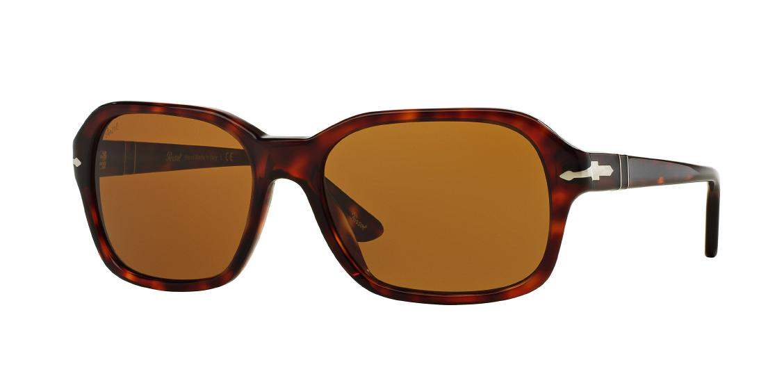Persol PO3136S 24-33 - Havana-Brown by Persol for Unisex - 57-18-140 mm Sunglasses