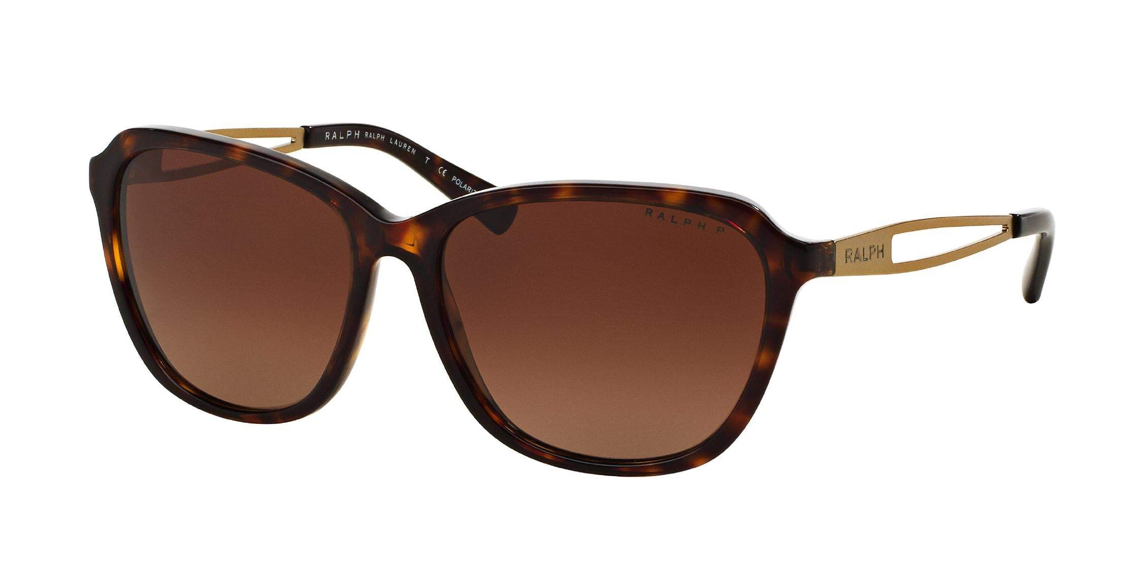Ralph Lauren RA 5199 1452-T5 - Tortoise-Gold-Brown Gradient Polarized by Ralph Lauren for Women - 57-15-135 mm Sunglasses