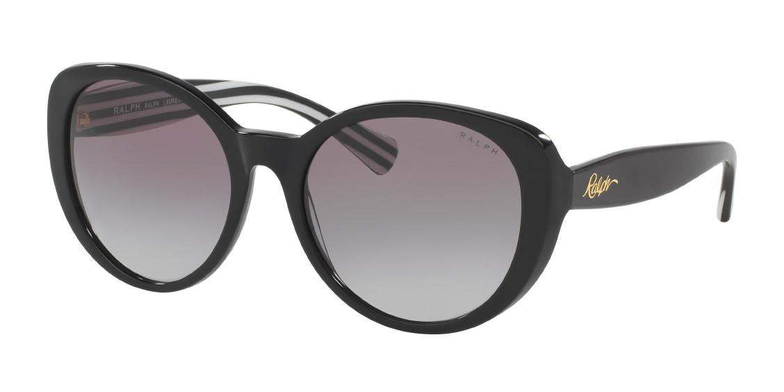 Ralph Lauren RA 5212 315611 - Black Stripe-Grey Gradient by Ralph Lauren for Women - 58-18-140 mm Sunglasses