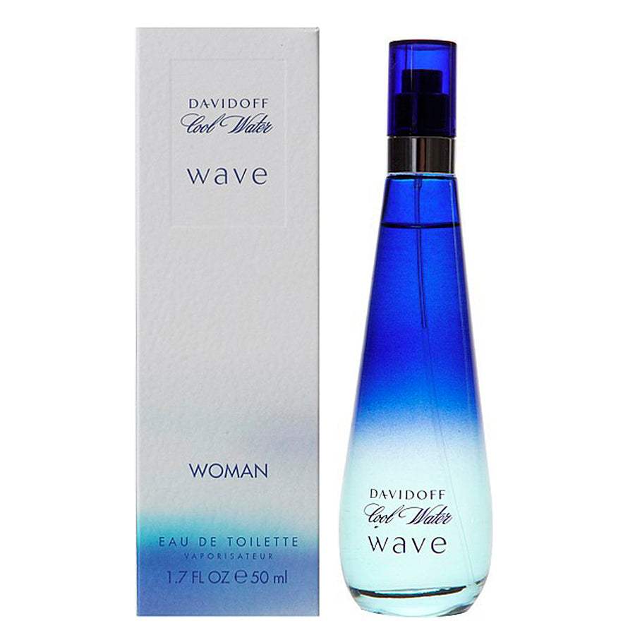 Cool Water Wave by Davidoff for Women - 1.7 oz EDT Spray (Unboxed)