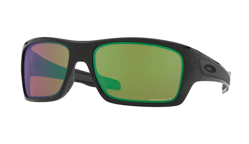 Oakley OO9263-13 Turbine - Polished Black-Prizm Shallow H20 Polarized by Oakley for Men - 65-17-132 mm Sunglasses