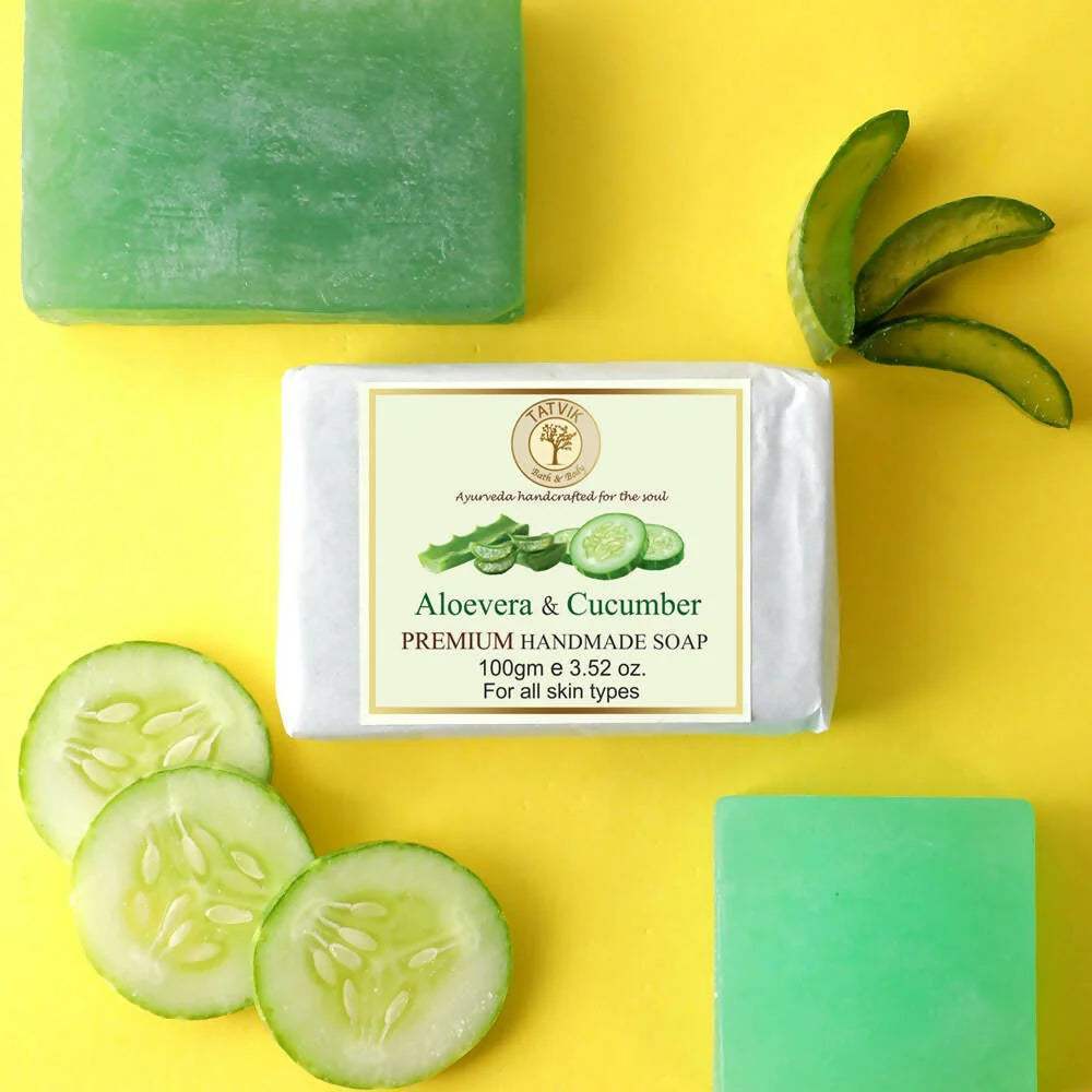 Aloe Vera and Cucumber Soap