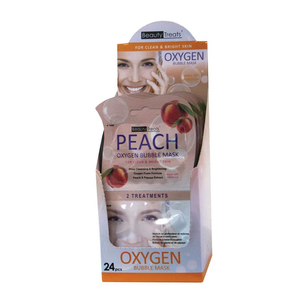 BEAUTY TREATS Peach Oxygen Bubble Mask - Peach