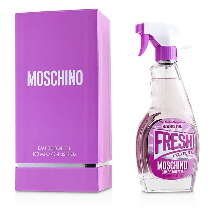Moschino Pink Fresh Couture by Moschino for Women - 3.4 oz EDT Spray