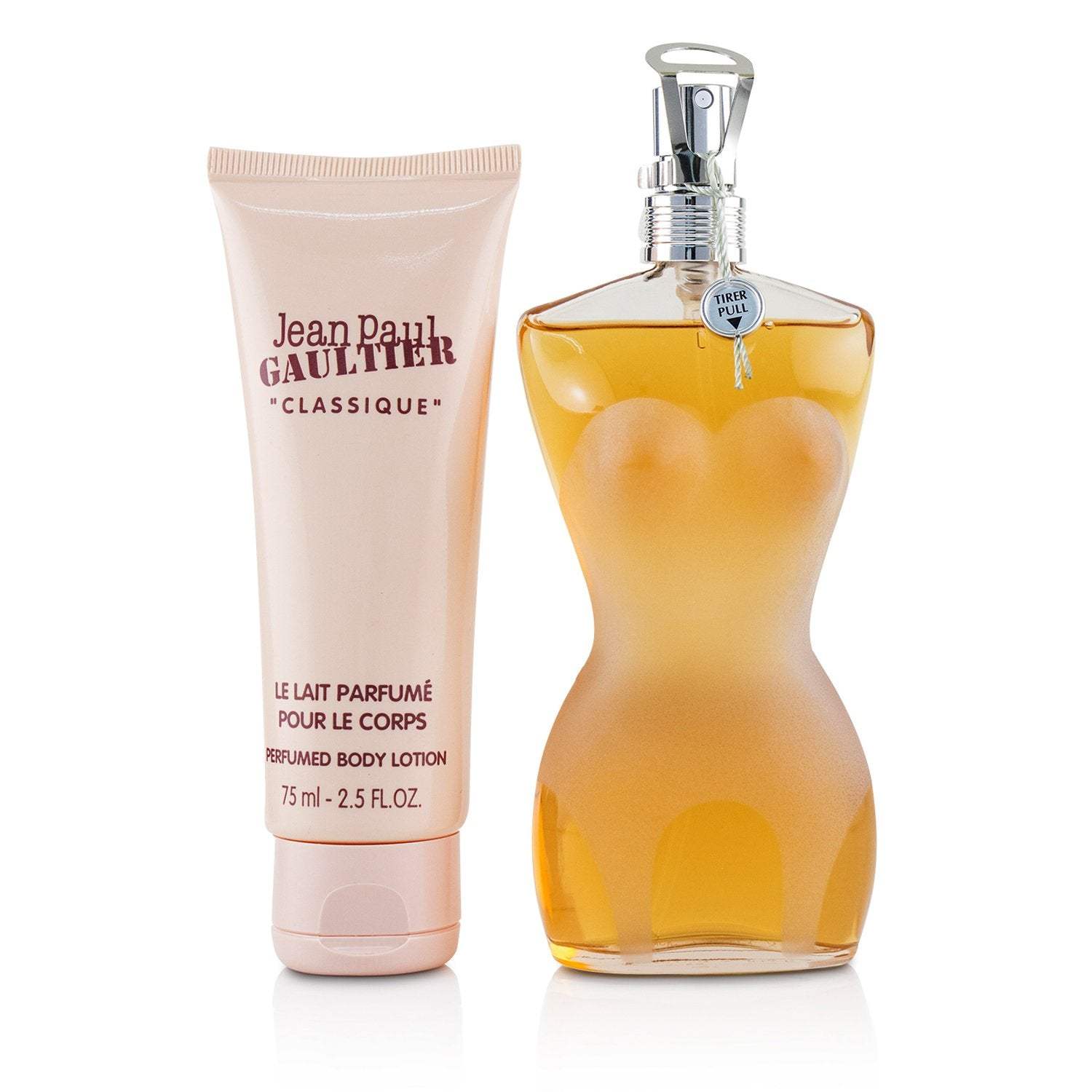 Classique by Jean Paul Gaultier for Women - 2 Pc Gift Set 1.7oz EDT Spray, 2.5oz Perfumed Body Lotion