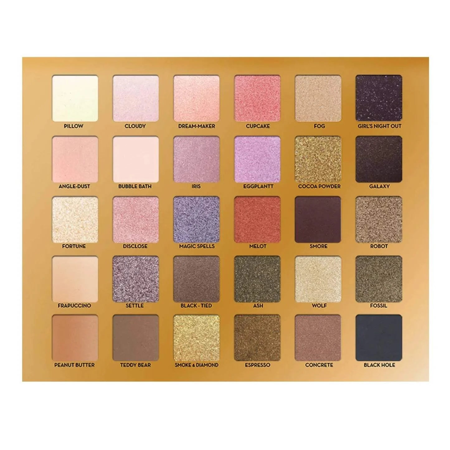 RUDE Au Naturel - 30 Eyeshadow Palette