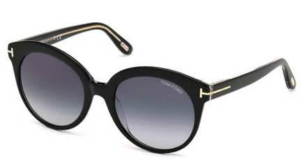 Tom Ford FT0429-S Monica 03W - Black-Grey Gradient by Tom Ford for Women - 54-20-140 mm Sunglasses