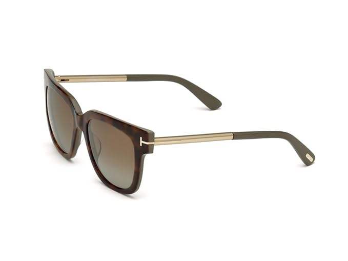 Tom Ford TF436 56H Trazy - Havana-Brown Gradient Polarized by Tom Ford for Women - 53-18-140 mm Sunglasses