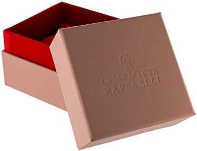 CRR004 La Romance - Silver/Grey Leather Strap Watch by Charlotte Raffaelli for Women - 1 Pc Watch