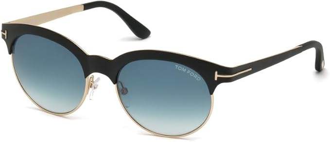 Tom Ford FT0438-S Angela 05P - Black Green-Blue Gradient by Tom Ford for Women - 53-18-135 mm Sunglasses