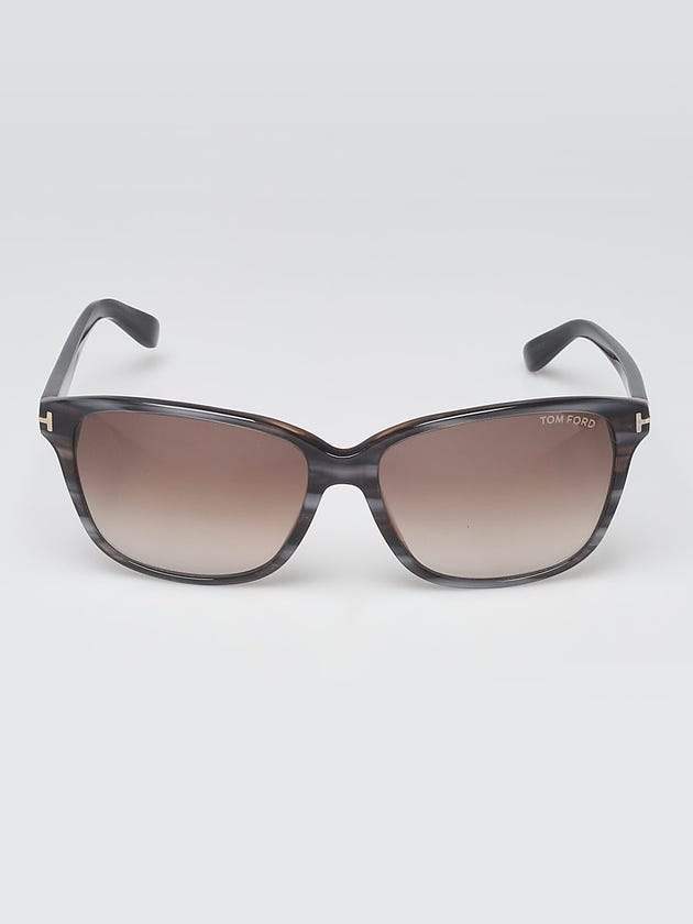 Tom Ford TF432 52H Dana - Dark Havana-Brown Polarized by Tom Ford for Women - 59-15-140 mm Sunglasses