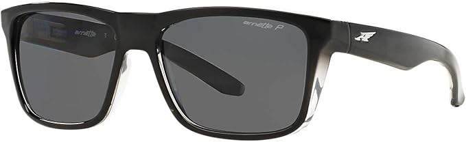 Arnette AN 4217 2327-87 Syndrome - Matte Black-Grey Havana-Dark Grey by Arnette for Men - 57-17-140 mm Sunglasses