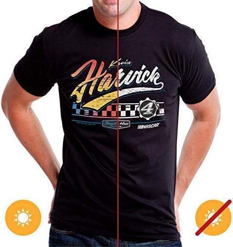 NASCAR Mens Classic Crew Tee - Kevin Harvick - 3 Black by DelSol for Men - 1 Pc T-Shirt (2XL)
