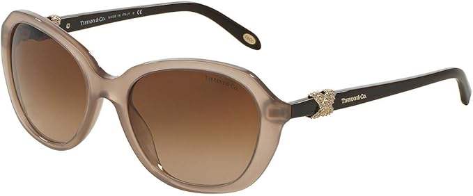 Tiffany TF 4108-B 8196-3B - Sandblasted-Brown Gradient by Tiffany and Co. for Women - 55-18-140 mm Sunglasses