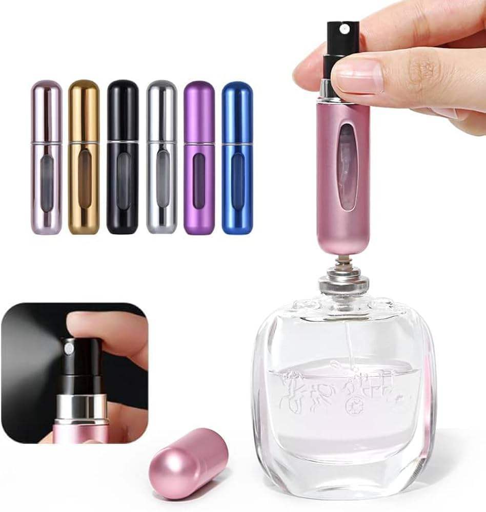 Perfume Pod Crystal - Gold by Travalo for Unisex - 0.17 oz Refillable Spray (Empty)