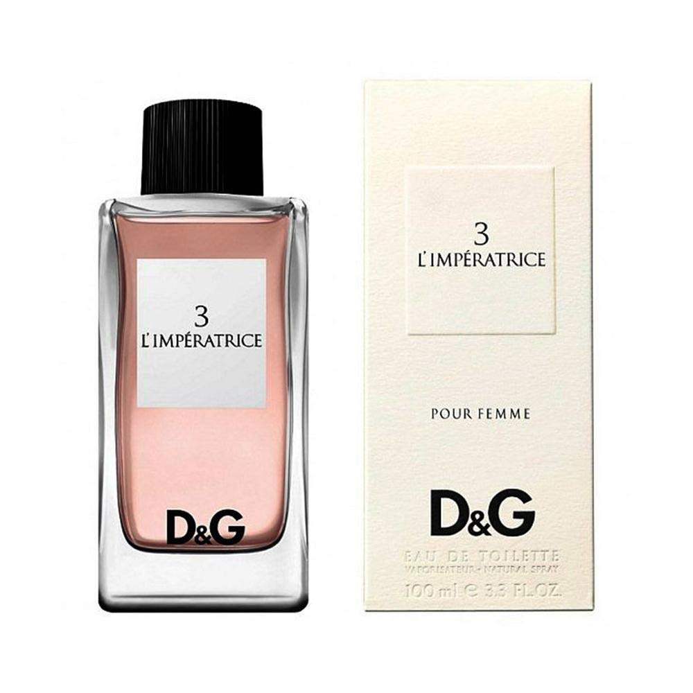 D and G LImperatrice 3 by Dolce and Gabbana for Unisex - 3.3 oz EDT Spray (Tester)