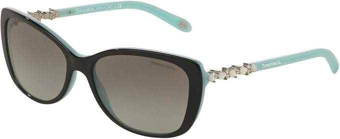 Tiffany TF 4103-HB 8055-3C - Black-Blue-Gray Gradient by Tiffany and Co. for Women - 56-16-140 mm Sunglasses