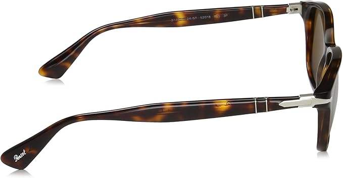 Persol PO3149S 24-57 - Havana-Brown Polarized by Persol for Men - 55-18-145 mm Sunglasses