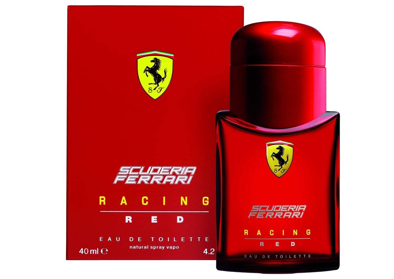 Ferrari Scuderia Racing Red by Ferrari for Men - 1.3 oz EDT Spray (Unboxed)