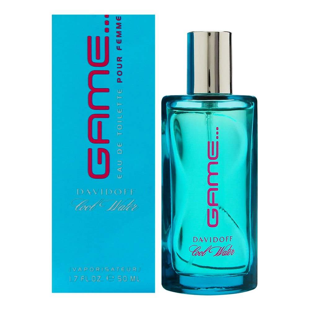 Cool Water Game by Davidoff for Women - 1.7 oz EDT Spray (Unboxed)