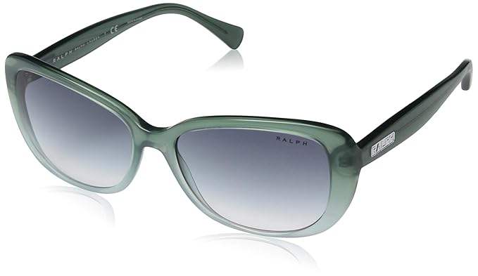 Ralph Lauren RA 5215 3169-79 - Teal Gradient-Clear Blue Gradient by Ralph Lauren for Women - 57-17-135 mm Sunglasses