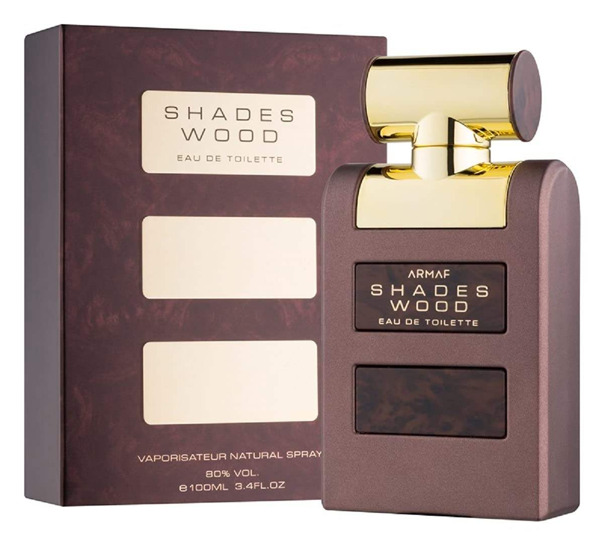 Shades Wood by Armaf for Men - 3.4 oz EDP Spray