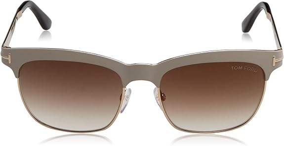 Tom Ford TF437 25F Elena - Ivory-Gradient Brown by Tom Ford for Women - 54-17-135 mm Sunglasses