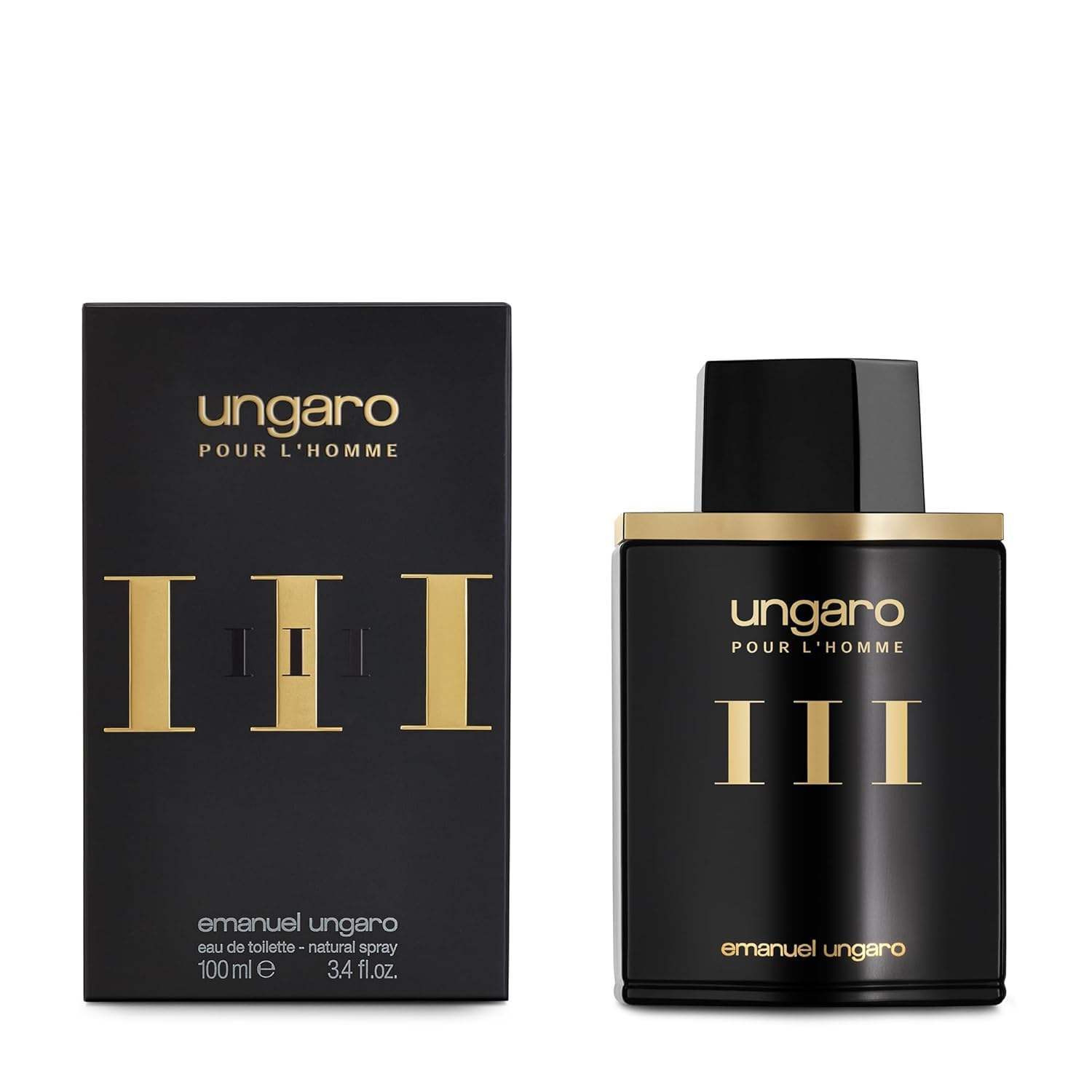 Ungaro III by Emanuel Ungaro for Men - 3.4 oz EDT Spray (Tester)