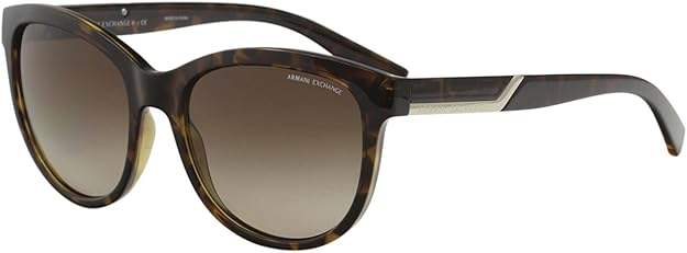 Armani Exchange AX 4051S 803713 - Havana-Brown Gradient by Armani Exchange for Women - 55-18-140 mm Sunglasses