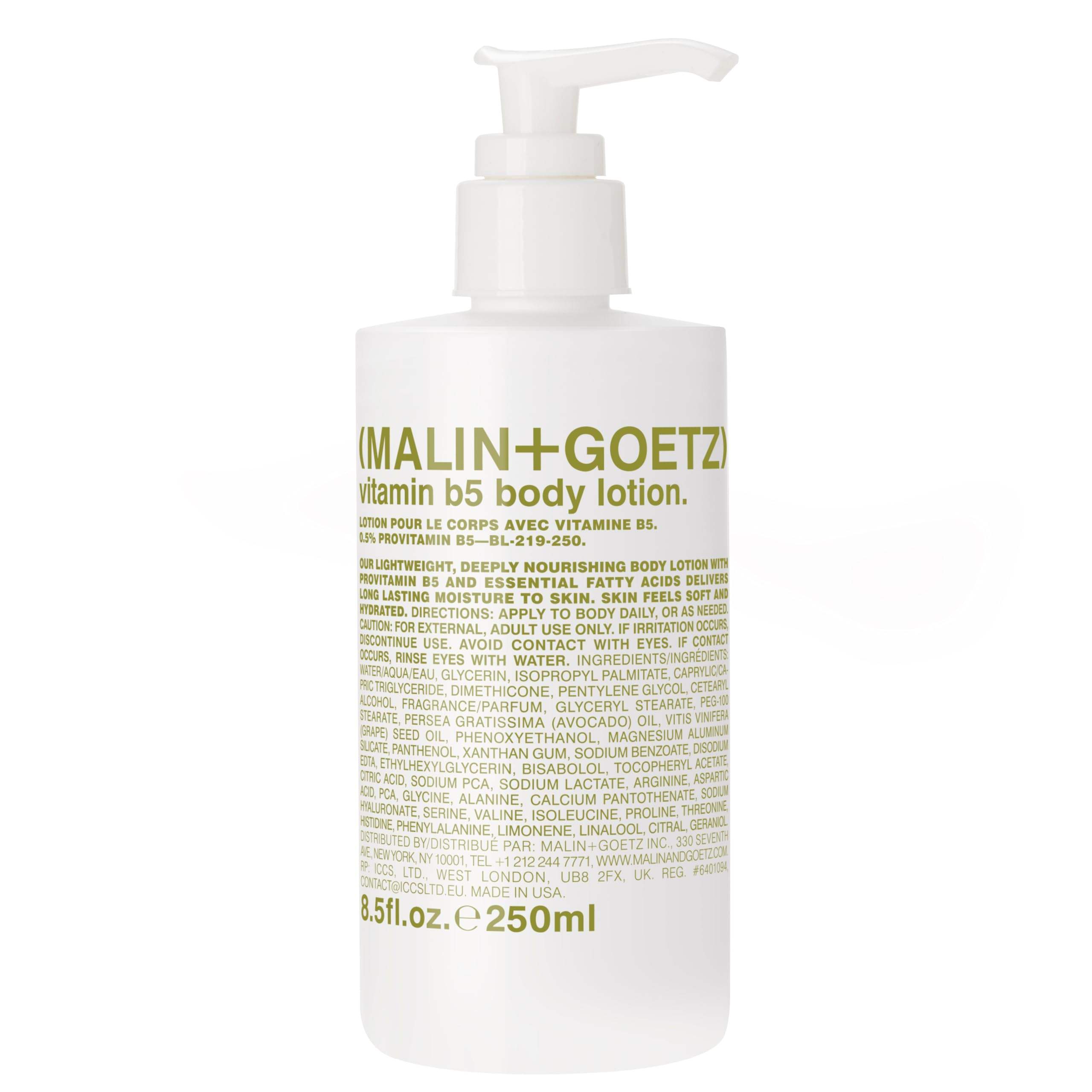 Vitamin B5 Body Lotion by Malin + Goetz for Unisex - 8.5 oz Body Lotion