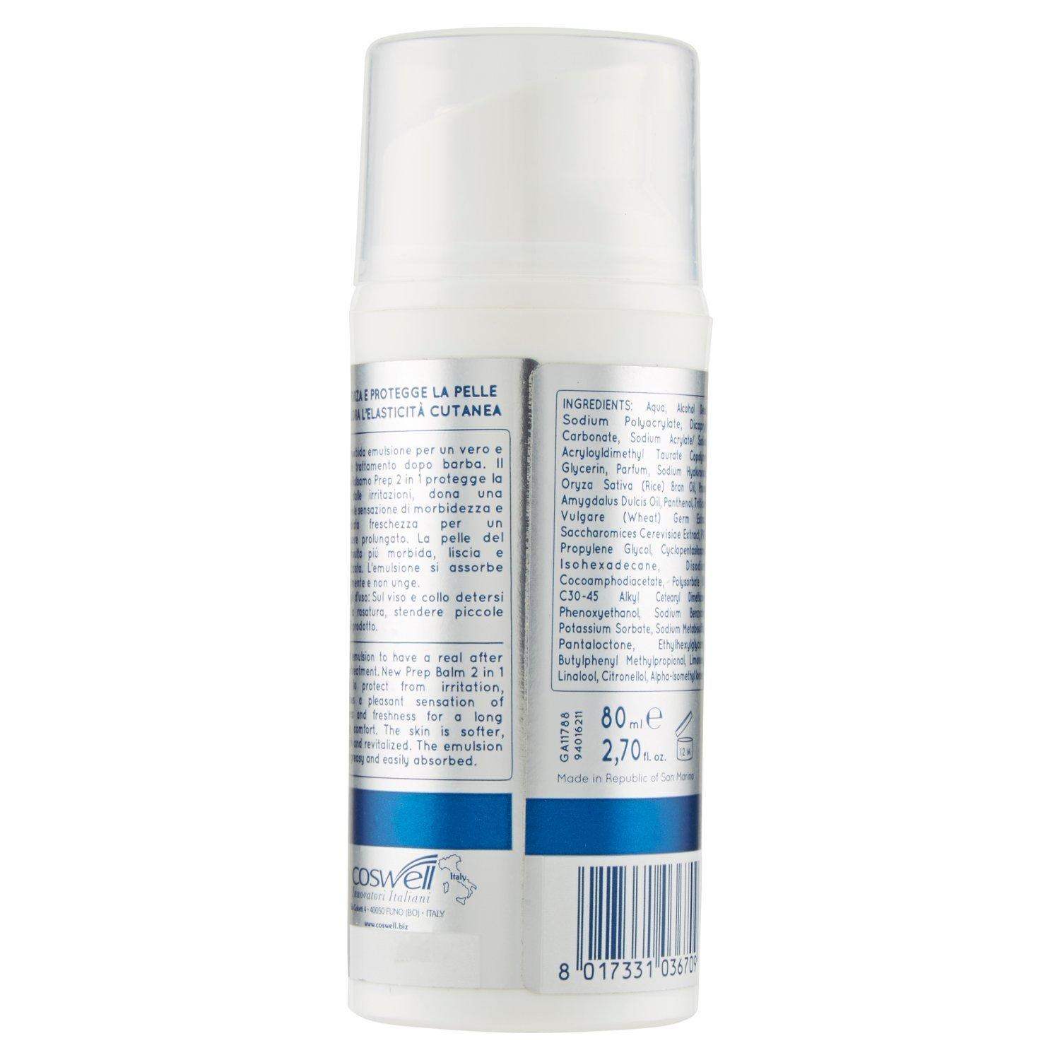 2-In-1 After Shave and Anti-Aging by Prep for Men - 2.7 oz After shave Balm