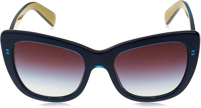 Dolce and Gabbana DG 4260 2958-8G - Top Petroleum On Gold-Grey Gradient by Dolce and Gabbana for Women - 54-19-135 mm Sunglasses
