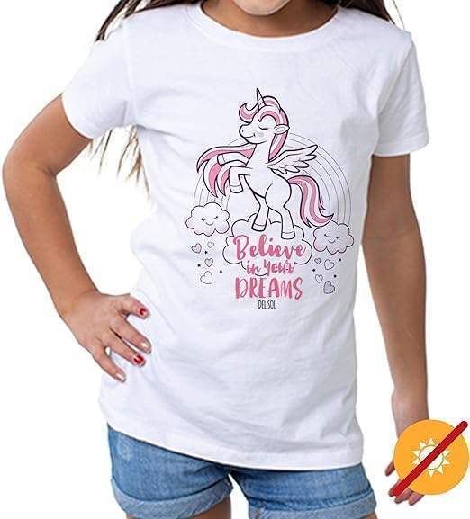 Kids Crew Tee - Believe - White by DelSol for Kids - 1 Pc T-Shirt (2T)