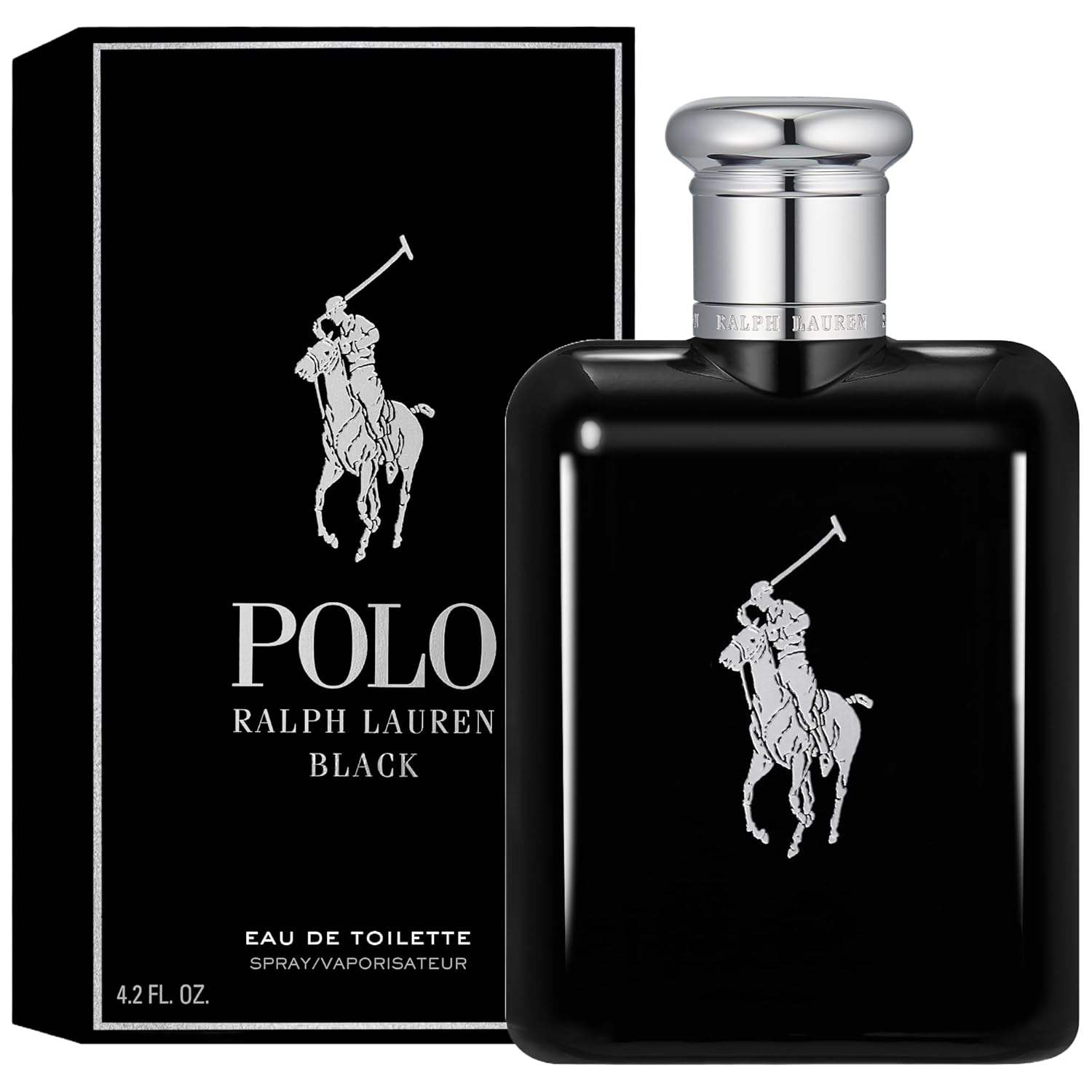 Polo Black by Ralph Lauren for Men - 4.2 oz EDT Spray (Tester)