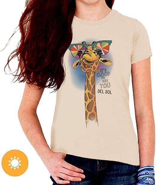 Kids Crew Tee - Good to See You - Beige by DelSol for Kids - 1 Pc T-Shirt (YL)