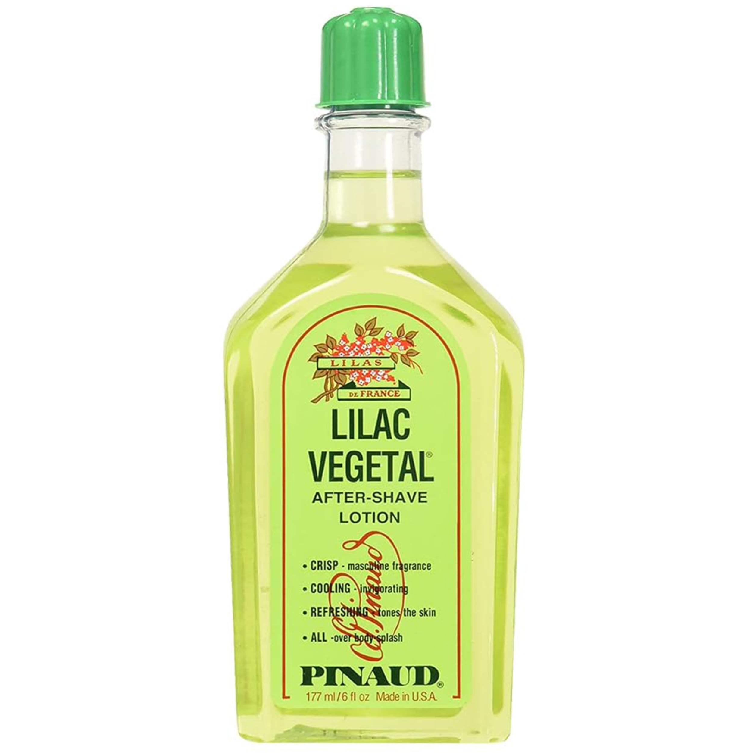 CLUBMAN Lilac Vegetal After Shave Lotion, 6 oz
