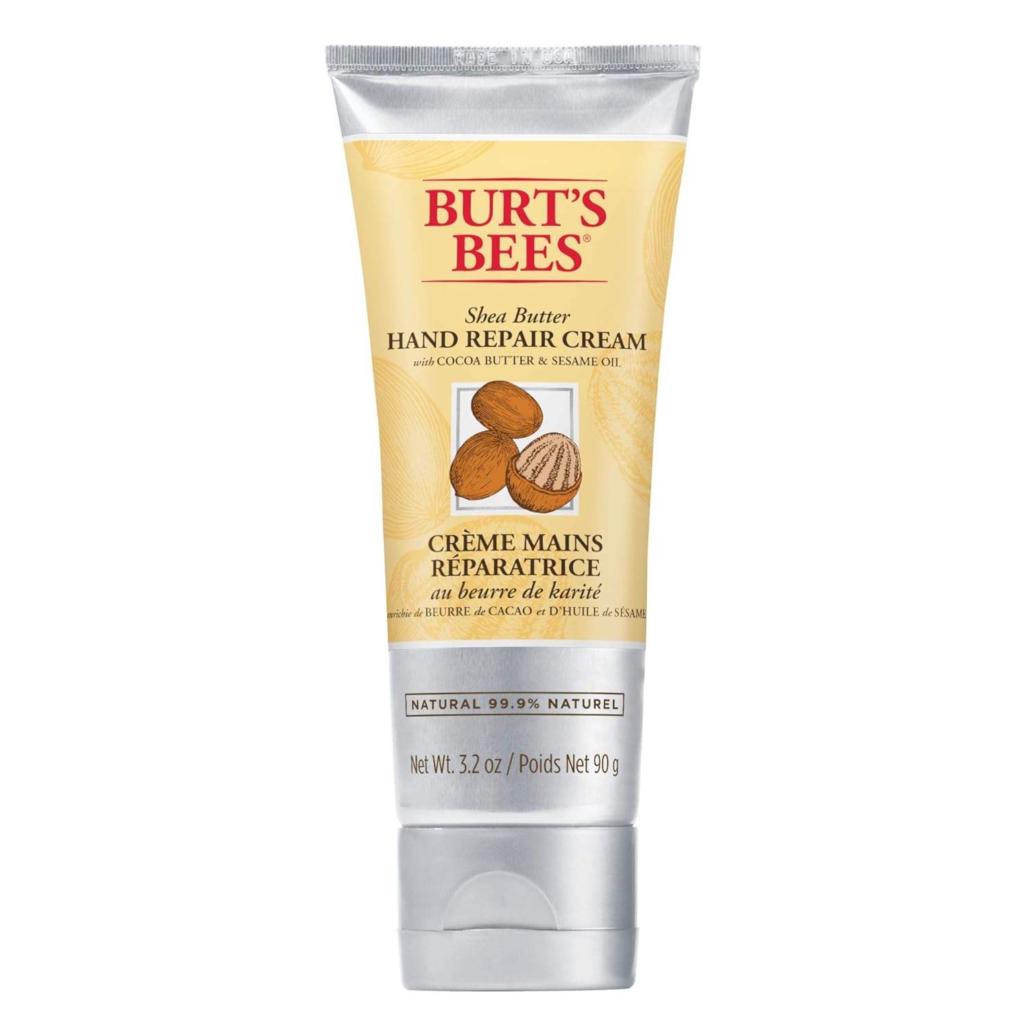 Shea Butter Hand Repair Cream by Burts Bees for Unisex - 3.2 oz Hand Cream