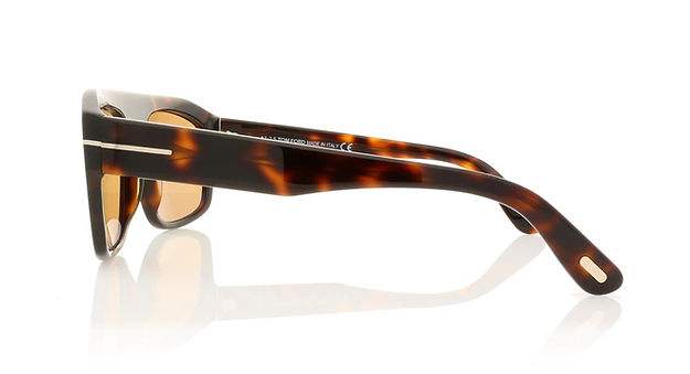 Tom Ford TF470 56E Conrad - Havana-Brown by Tom Ford for Women - 58-18-145 mm Sunglasses