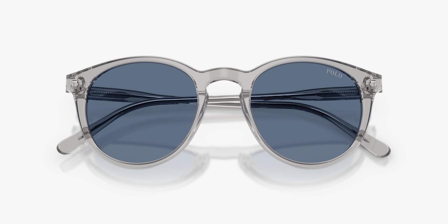 Polo Ralph Lauren PH 4110 5413-80 - Grey-Blue by Ralph Lauren for Men - 50-21-145 mm Sunglasses