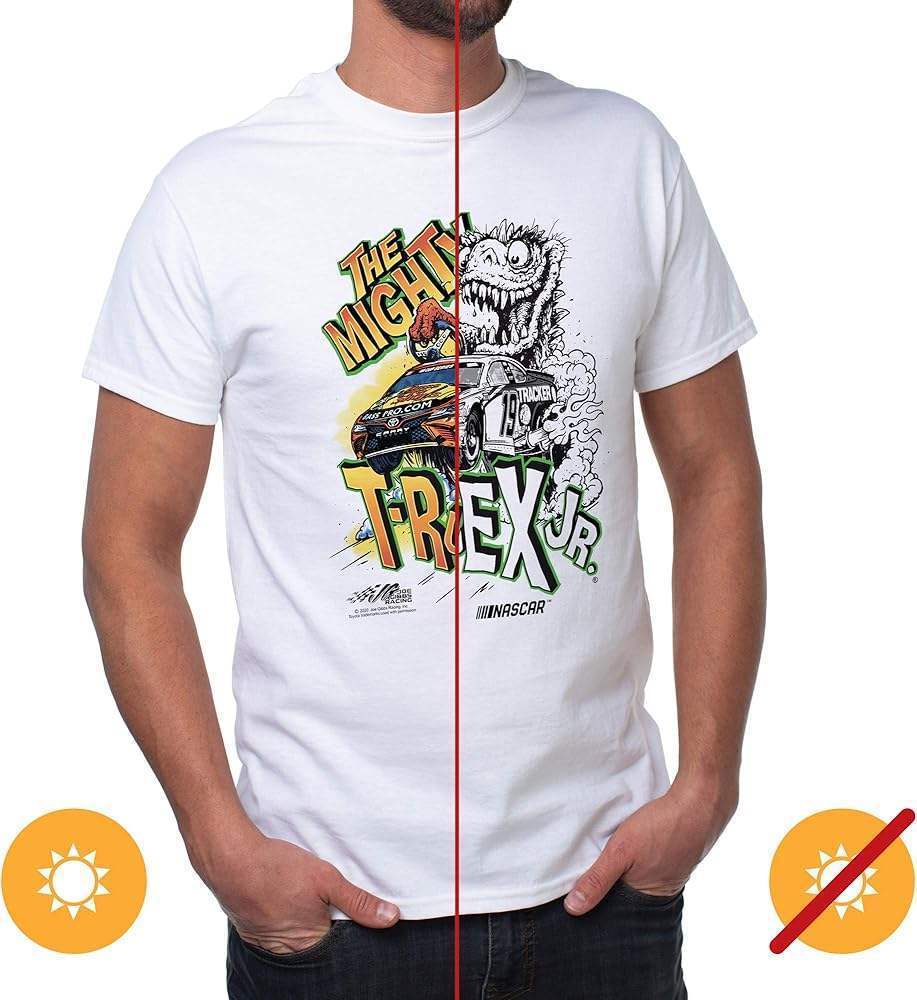 NASCAR Mens Classic Crew Tee - Martin Truex Jr - 4 White by DelSol for Men - 1 Pc T-Shirt (XL)