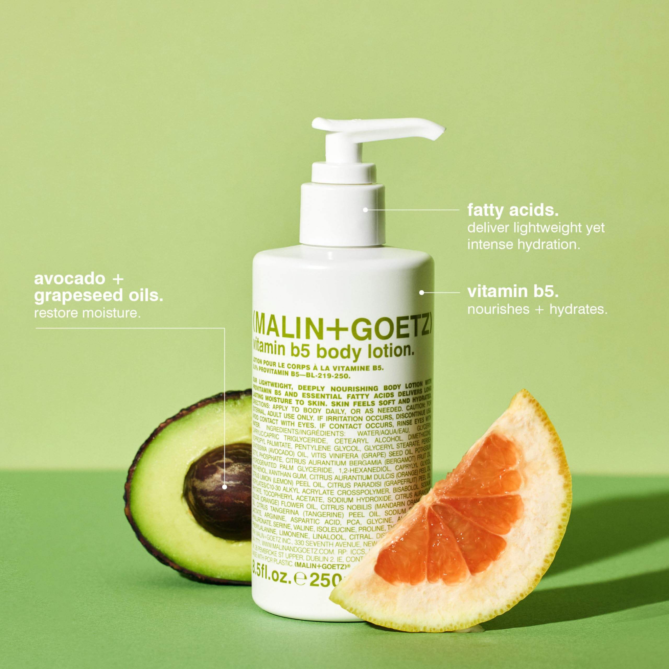 Vitamin B5 Body Lotion by Malin + Goetz for Unisex - 8.5 oz Body Lotion