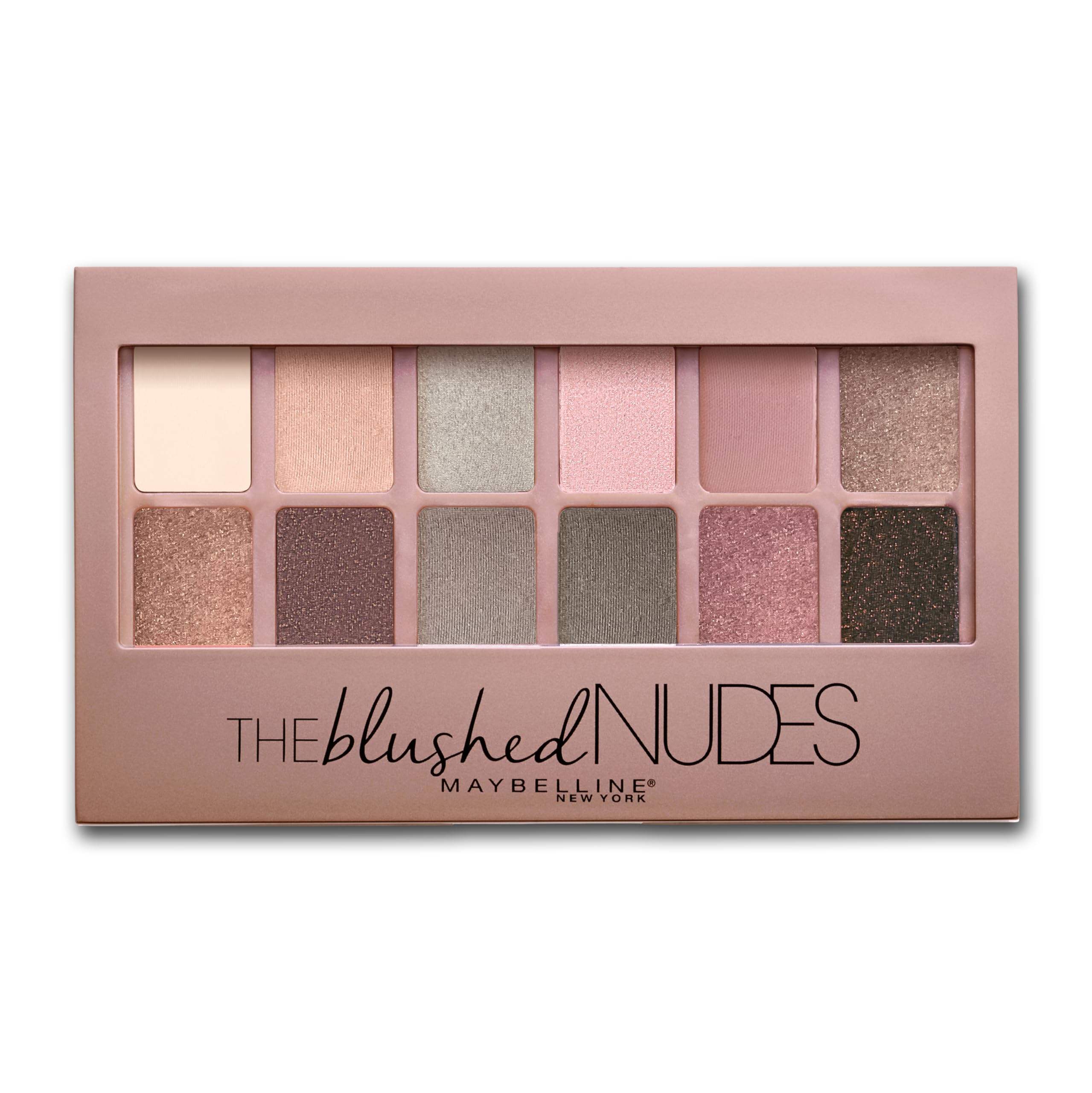 MAYBELLINE The Blushed Nudes Palette in Nude - 12 Shades