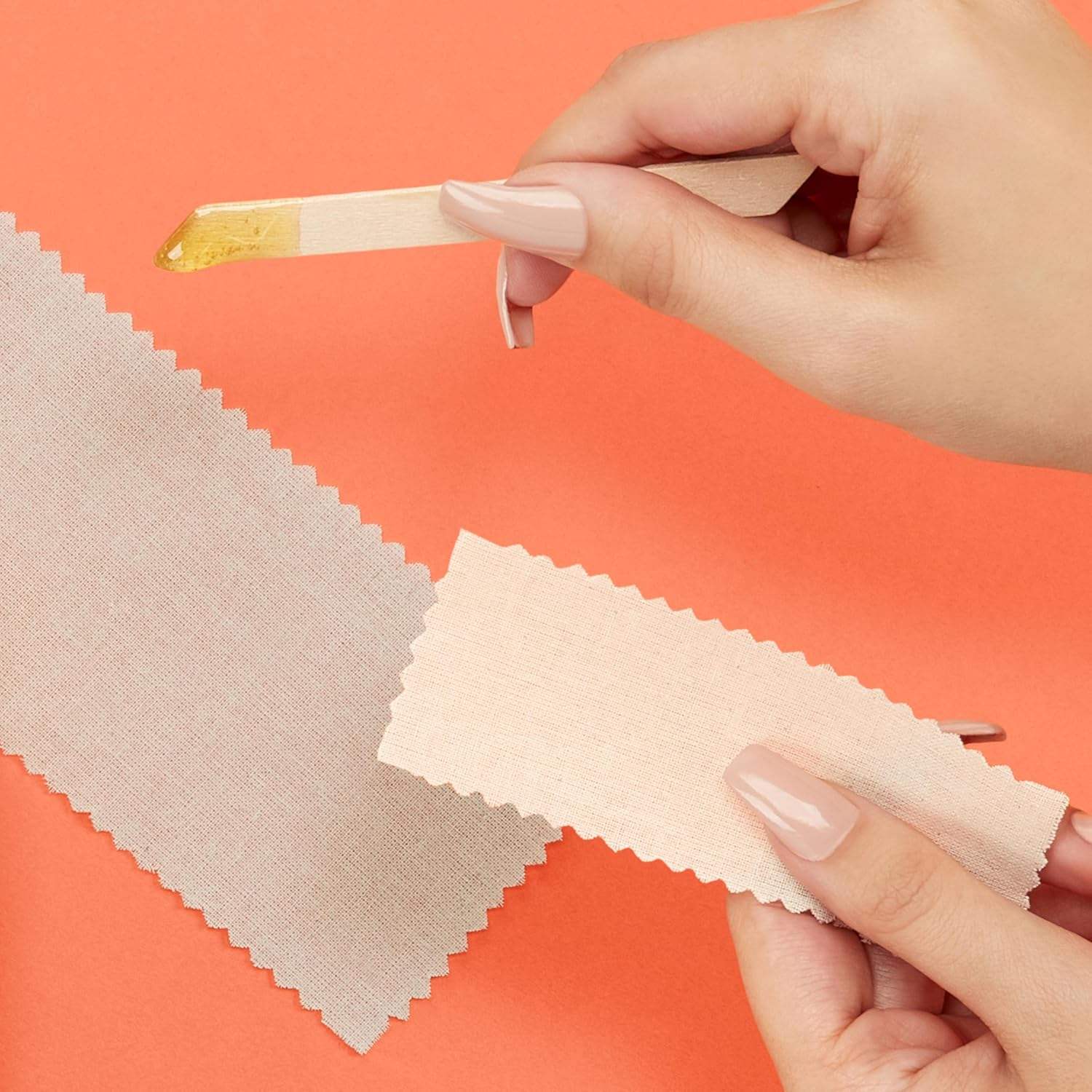 Gigi Small Natural Muslin Strips-100Pk